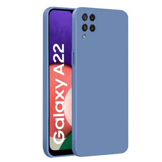 CASE SILICON SAM GALAXY A22 M22 BLUE