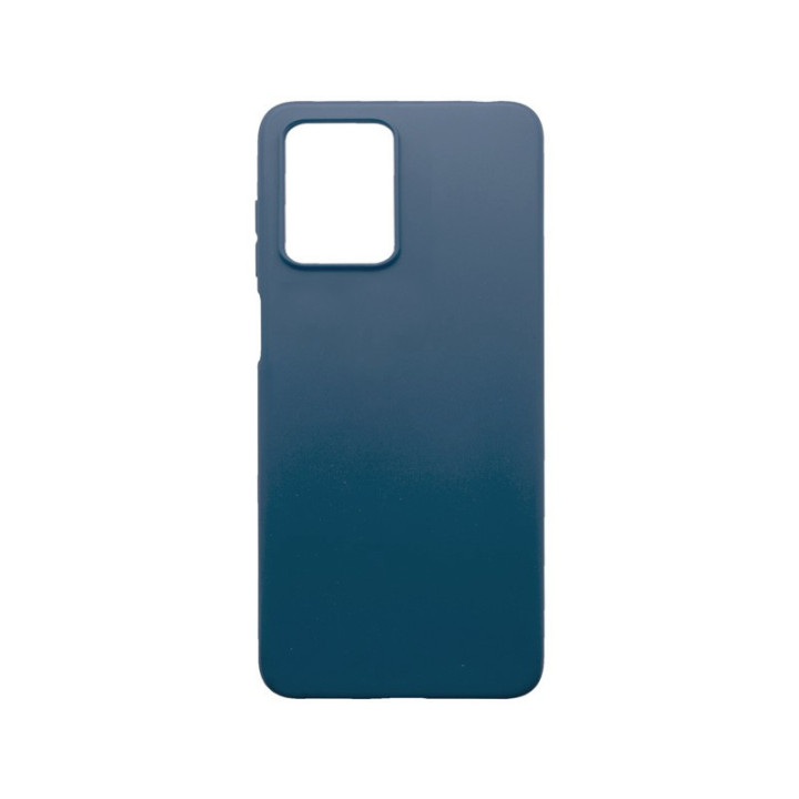 CASE SILICON MOTO G14 BLUE