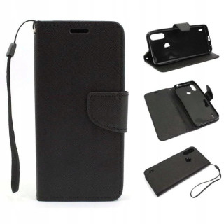 FANCY DIARY MOTO E7 BLACK