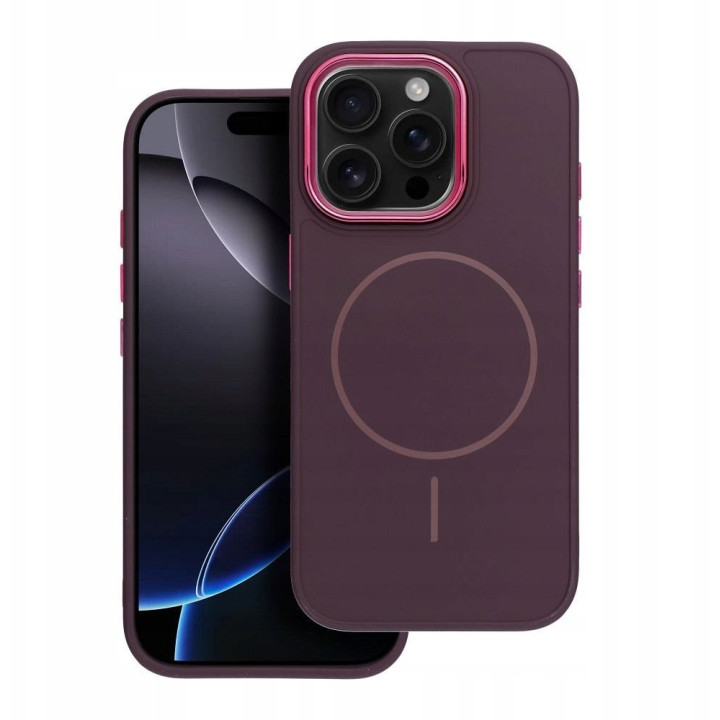 CASE FRAME MAGSAFE IPHONE 12 12 PRO PURPLE
