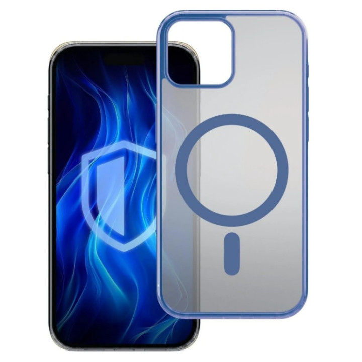 3MK CASE FROSTY MAGCASE IPHONE 14 BLUE