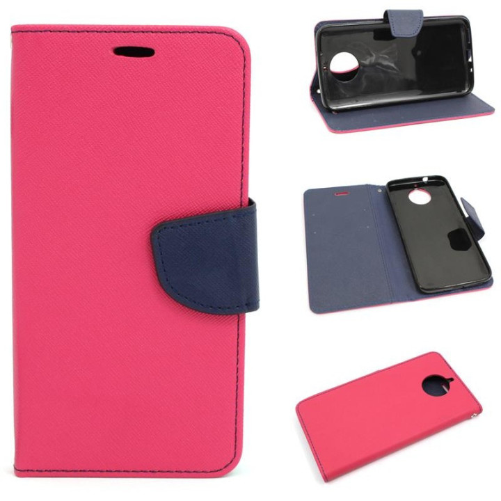 FANCY DIARY MOTO G5S PINK