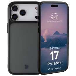CASE BIZON ANGELO IPHONE 17 PRO MAX BLACK