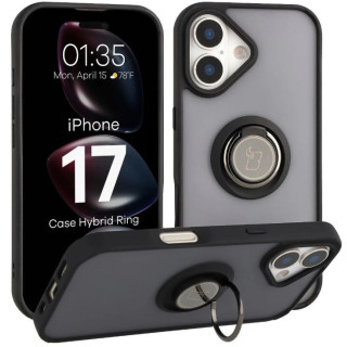 CASE BIZON HYBRID RING IPHONE 17 BLACK