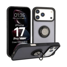 CASE BIZON HYBRID RING IPHONE 17 PRO MAX BLACK