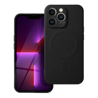 CASE SILICON MAGSAFE IPHONE 17 BLACK