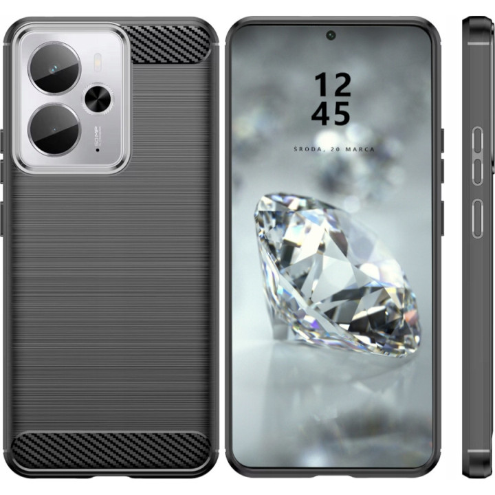 SLINE CARBON REALME 14T BLACK