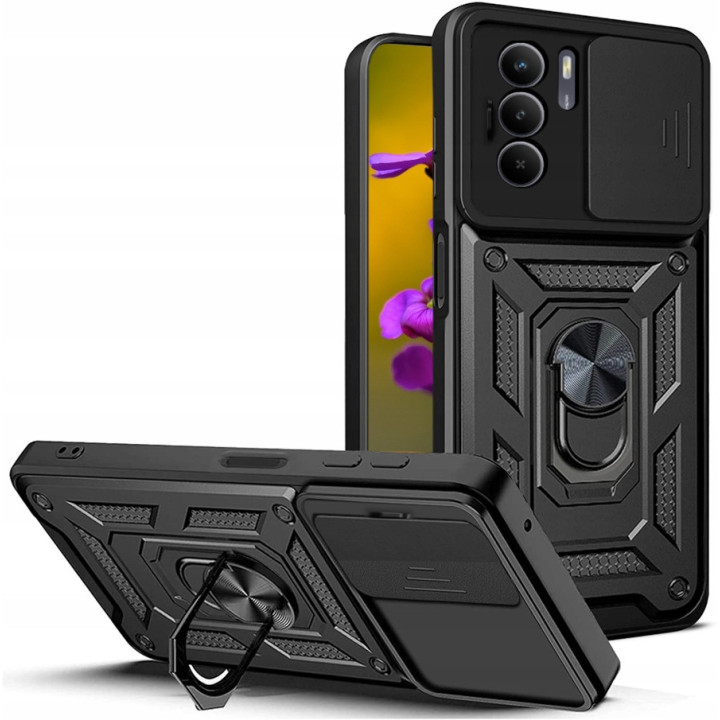 CASE CAMSHIELD REALME 14X BLACK