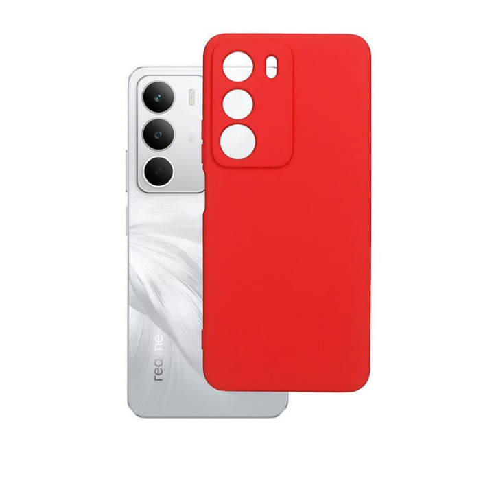 CASE SILICON REALME C71 RED