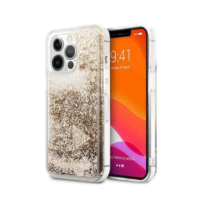 ETUI GUESS GLITTER CHARMS 13 MINI GOLD