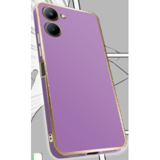 CASE GLAMOUR REALME C33 PURPLE
