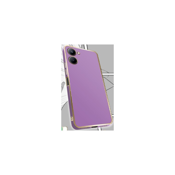 CASE GLAMOUR REALME C33 PURPLE