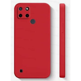 CASE SILICON  REALME C21Y C25Y RED
