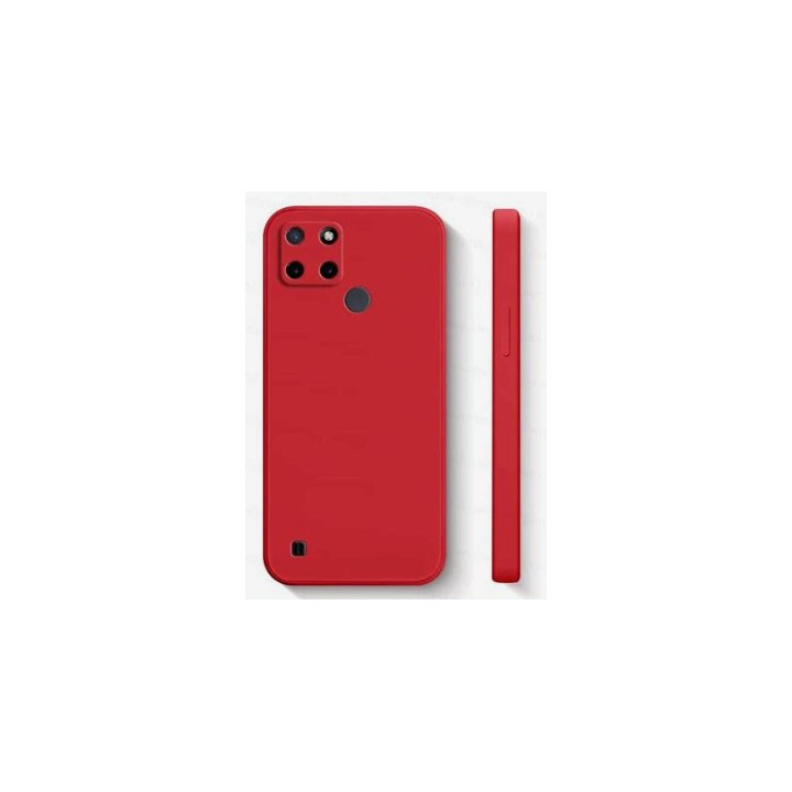 CASE SILICON  REALME C21Y C25Y RED