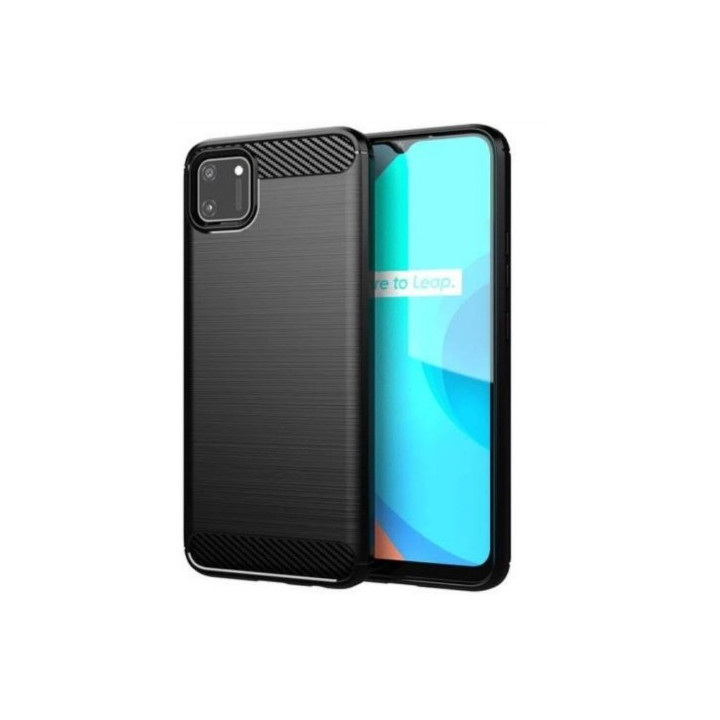 SLINE CARBON REALME C11 C20 BLACK