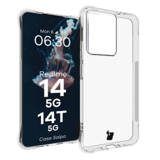 CASE BIZON SALPA REALME 14 5G 14T 5G CLEAR