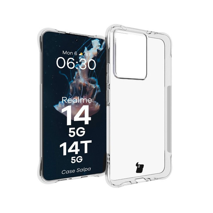 CASE BIZON SALPA REALME 14 5G 14T 5G CLEAR