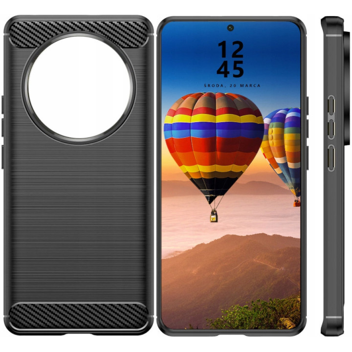 CASE CARBON PREMIUM REALME 12 5G BLACK