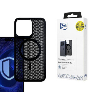 CASE 3MK COOLING MAGSAF IPHONE 16 PRO BLACK