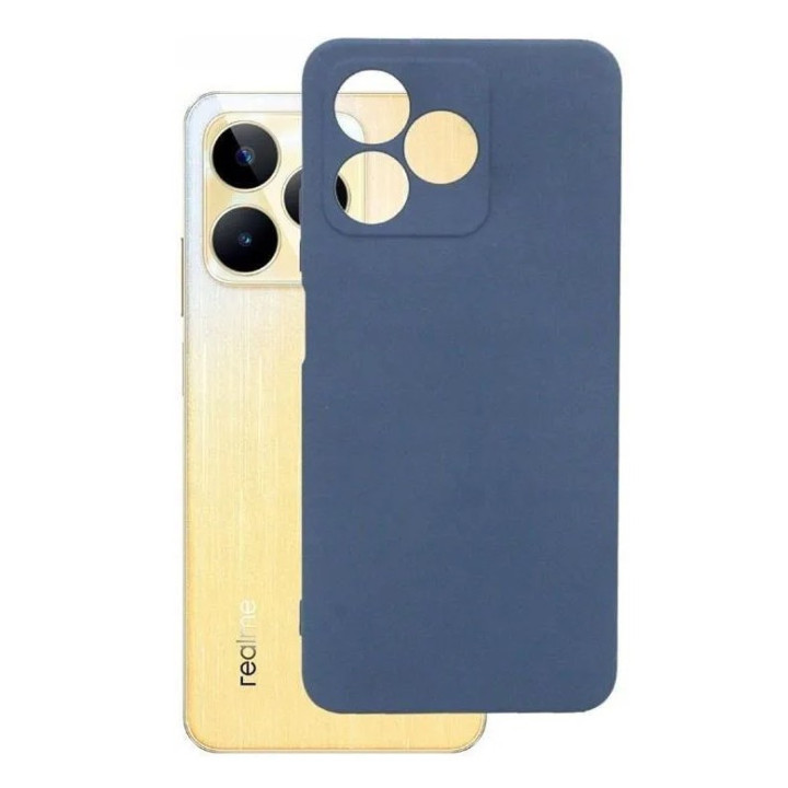 CASE SILICON REALME C53 BLUE