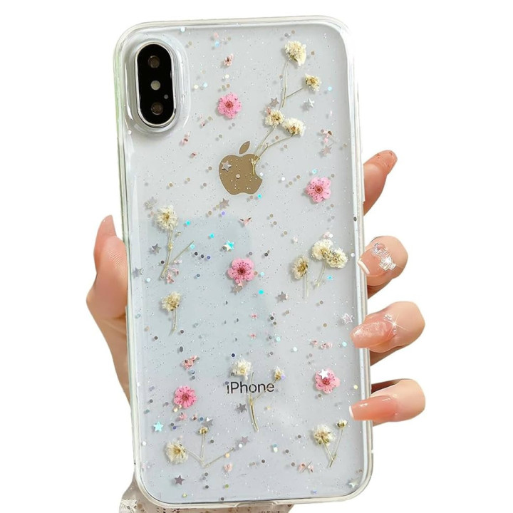 CASE FLOWER IPHONE XS MAX CLEAR