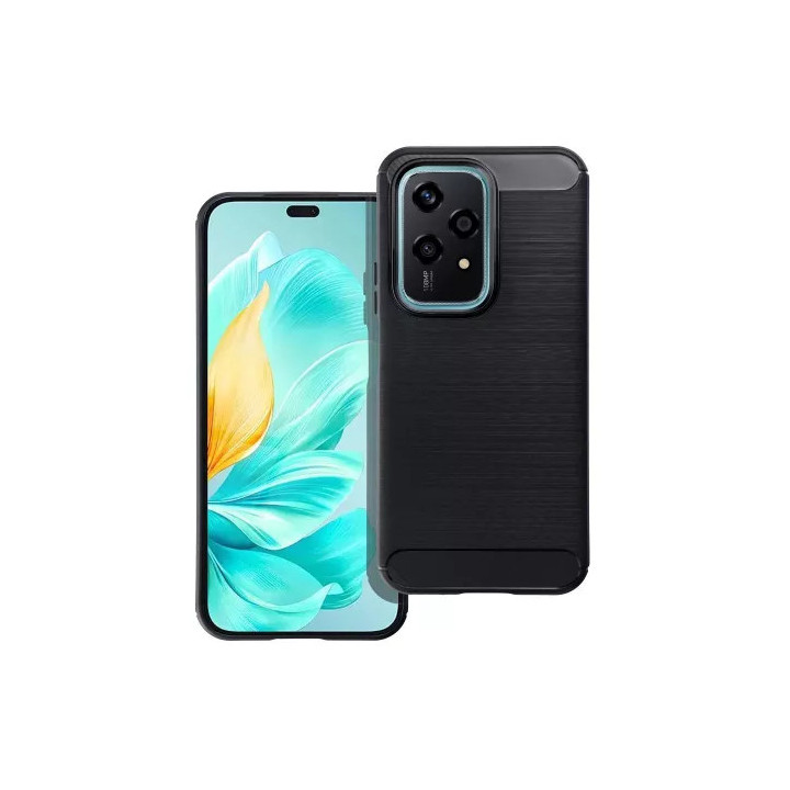 CASE SILICON HONOR 200 LITE BLACK