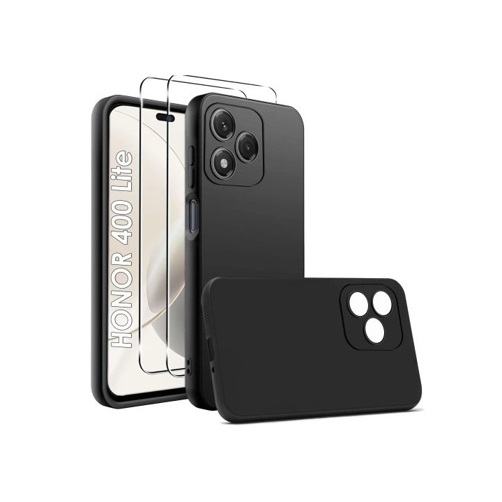 CASE SILICON HONOR 400 LITE BLACK