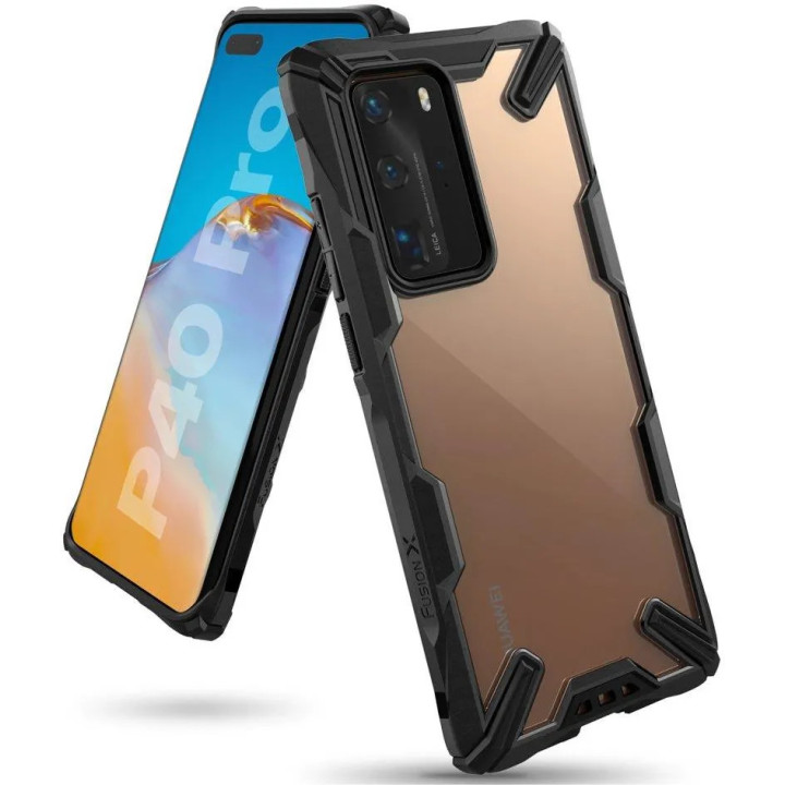 ETUI RINGKE FUSION X HUAWEI P40 PRO BLACK