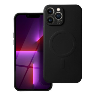 CASE SILICON MAG COVER IPHONE 13 PRO MAX BLACK