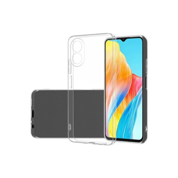 JELLY CASE OPPO A38 CLEAR