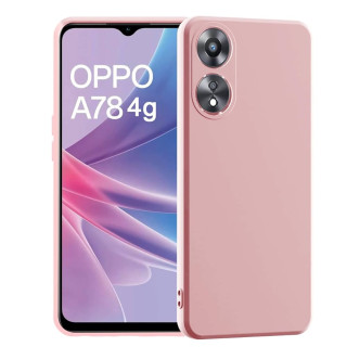 CASE SILICON OPPO A78 4G PINK