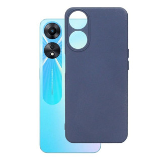 CASE SILICON OPPO A78 5G BLUE