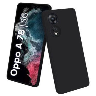 CASE SILICON OPPO A78 5G BLACK