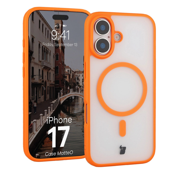 CASE BIZON MATTEO IPHONE 17 ORANGE