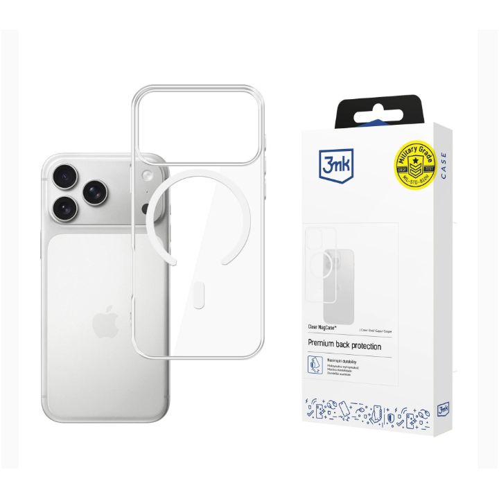 3MK MAGCASE IPHONE 17 PRO MAX CLEAR
