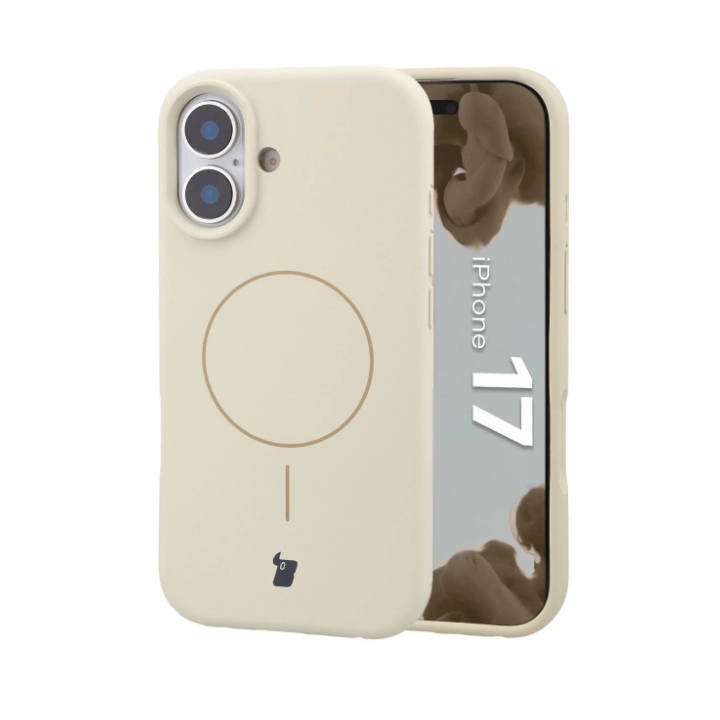 CASE BIZON SOFT MAGNETIC IPHONE 17 WHITE