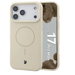 CASE BIZON SOFT MAGNETIC IPHONE 17 PRO MAX WHITE