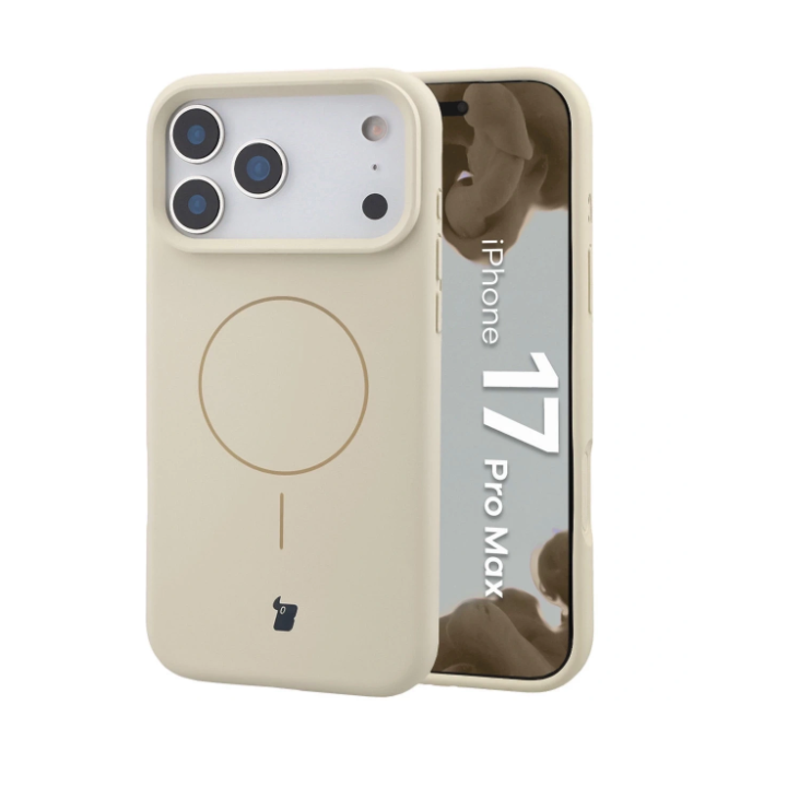 CASE BIZON SOFT MAGNETIC IPHONE 17 PRO MAX WHITE