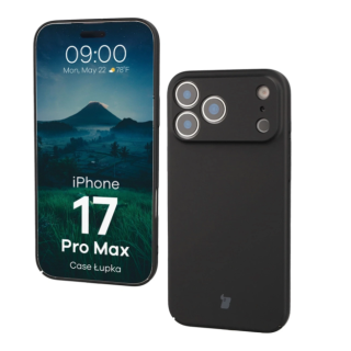 CASE BIZON ŁUPKA IPHONE 17 PRO MAX BLACK