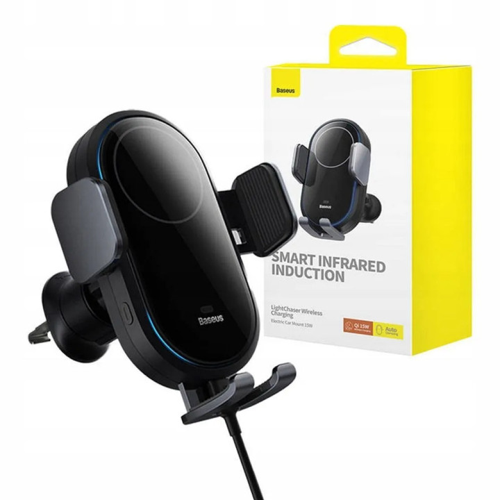 UCHWYT BASEUS KRATKA MAGSAFE 15W CM020 BLACK