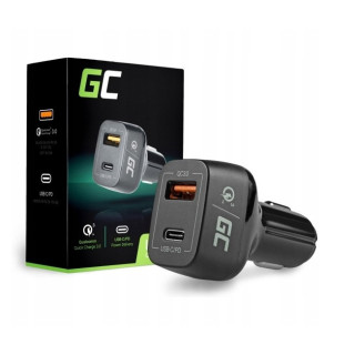 KOSTKA ŁAD SAMOCH GREEN CELL USB-A+USB-C 30W