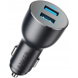 KOSTKA ŁAD SAMOCH ANKER 2XUSB-A 36W BLACK