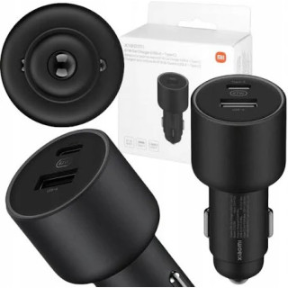 ŁAD SAMOCH XIAOMI 67W USB-A+USB-C BLACK