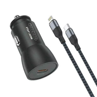 ŁAD SAMOCH SENDEM D13 USB-C 20W+KABEL USB-C/IPHONE