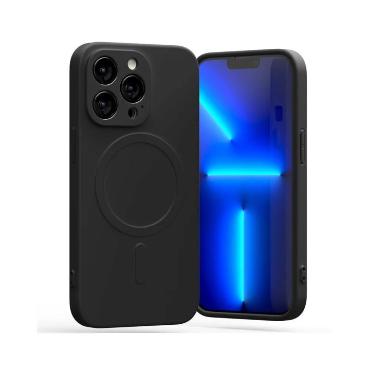 MERCURY SEMI-SILICON MAGSAFE IPHONE 13 PRO BLACK