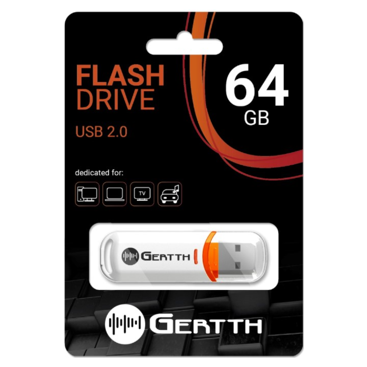 PENDRIVE GERTTH USB 2.0 64GB