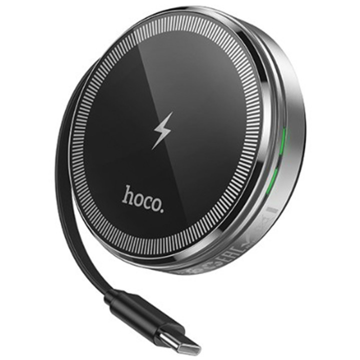ŁAD INDUKCYJNA HOCO 15W MAGSAFE CQ18 GRAY