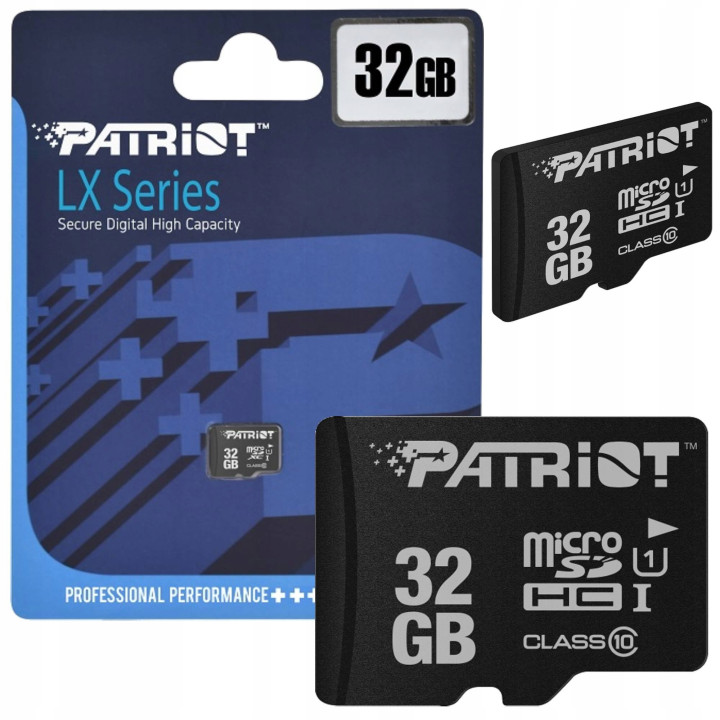 KARTA PAMIECI PATRIOT 32GB CL10