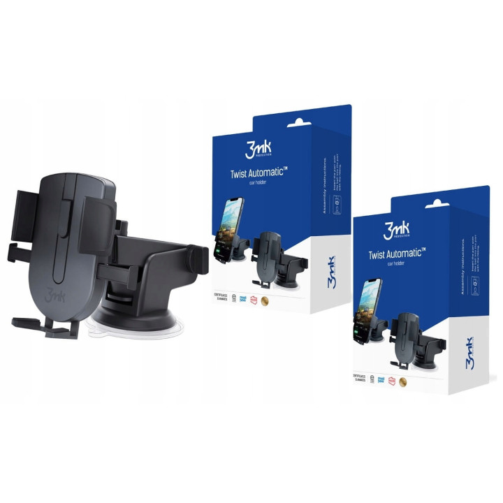 UCHWYT 3MK TWIST AUTOMATIC HOLDER DESKA/SZYBA