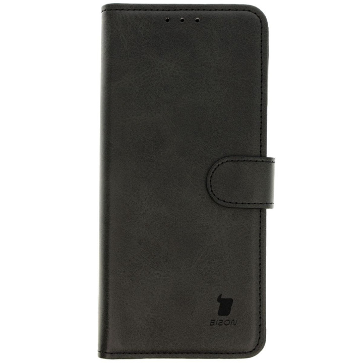 FLIP BOOK WALLET BIZON MOTO EDGE 50 ULTRA BLACK